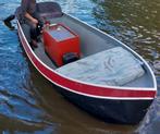 Stalen motersloep 4,5 mtr inboard diesel, Ophalen of Verzenden, Gebruikt, Motor en Techniek, Motorboot