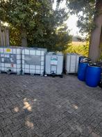 1000 liter 2x  €25 ps300 liter 3x €20 ps regenton3, Tuin en Terras, Regentonnen, Minder dan 75 liter, Ophalen of Verzenden, Zo goed als nieuw