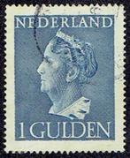 Nederland 1946, Koningin Wilhelmina, 1 gulden., Verzenden, Na 1940, Gestempeld