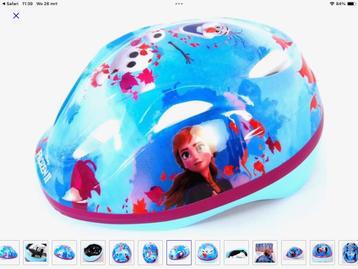 Z.G.A.N. FROZEN II MEISJES FIETSHELM MAAT M 52-56 beschikbaar voor biedingen