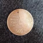 Zilveren 50 Gulden Munt 1966 - 1991 Beatrix Claus, Postzegels en Munten, Ophalen of Verzenden