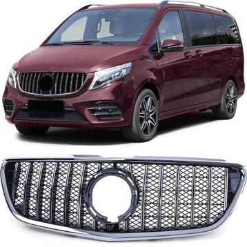 Mercedes-Benz V-Class W447| GT-R GRILLE | 2014-2019 | Chrome beschikbaar voor biedingen