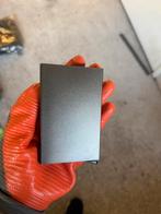 Pasjeshouder donkergrijs metaal, Ophalen of Verzenden, Nieuw