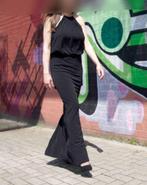 Lange zwarte avondjurk, Kleding | Dames, Gelegenheidskleding, Galajurk, Zwart, Ophalen of Verzenden, Zo goed als nieuw