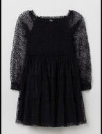 Mooie zwarte jurk maat 158 - zo goed als nieuw!, Ophalen of Verzenden, Zo goed als nieuw, OVS, Meisje