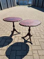 Wijntafeltjes, Minder dan 55 cm, Gebruikt, Ovaal, Brocante