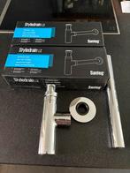 Twee set sifons chroom van Santeg Styledrain LX, Doe-het-zelf en Verbouw, Sanitair, Ophalen, Zo goed als nieuw, Chroom, Wastafel
