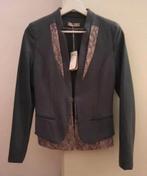 Supertrash - Blazer jasje grijs roze - mt 164, Zo goed als nieuw, Supertrash, Jas, Verzenden