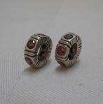 Pandora zilveren set Rode Noorderlicht Spacers nr.418