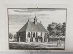 De Kerk van St. Laurens 1743, Henri Spilman, 10x7cm. Mooi!, Ophalen of Verzenden