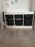 IKEA TROFAST opbergkast met bakken - wit, Ophalen, Gebruikt, Kast