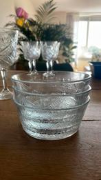 3x Blomus Amilio kristallen schaaltjes, Huis en Inrichting, Keuken | Servies, Ophalen of Verzenden, Zo goed als nieuw, Overige stijlen