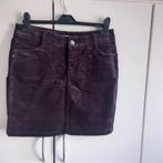 Aubergine ribvelours rok van Yessica (C&A) maat S, Yessica, Paars, Ophalen of Verzenden, Zo goed als nieuw