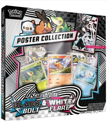 Black Bolt & White Flare Poster Collection beschikbaar voor biedingen