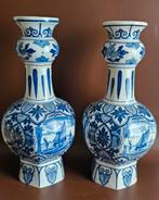 2 knobbelvazen, Antiek en Kunst, Antiek | Vazen, Ophalen of Verzenden