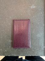 Paarse leren pashouder portemonnee, Overige merken, Paars, Ophalen of Verzenden, Zo goed als nieuw