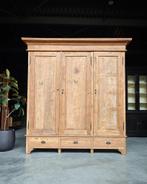 XL Voorraadkast | Teak gesloten kast | Keuken #2061, 200 cm of meer, Teakhout, 150 tot 200 cm, Ophalen of Verzenden