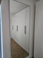 Spiegel ikea Hovet aluminium, Huis en Inrichting, Ophalen, Zo goed als nieuw, 75 tot 100 cm, 150 tot 200 cm