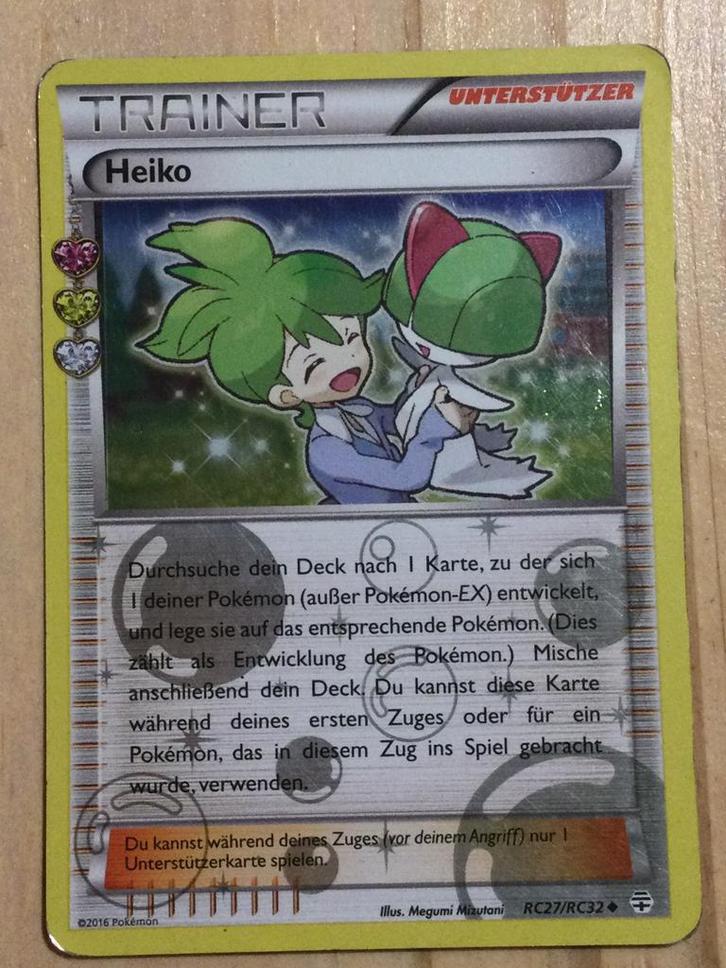 pokemon kaart Heiko, Hobby en Vrije tijd, Verzamelkaartspellen | Pokémon, Gebruikt, Losse kaart, Foil, Ophalen of Verzenden