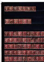 Postzegels Engeland red penny, Postzegels en Munten, Postzegels | Europa | UK, Ophalen of Verzenden, Gestempeld