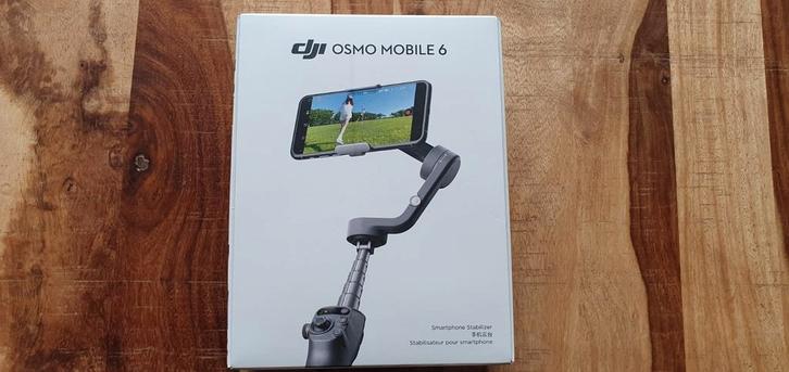 DJI Osmo Mobile 6 in Slate Gray (nieuwstaat!), Audio, Tv en Foto, Fotografie | Statieven en Balhoofden, Zo goed als nieuw, Balhoofd