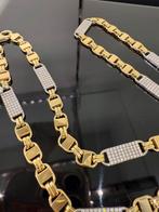 Prachtige 14k gouden kingsley ketting, Ophalen of Verzenden, Nieuw, Goud