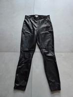 Faux leather pu nep leren broek legging H&M, Kleding | Dames, Broeken en Pantalons, Maat 38/40 (M), H&M, Zwart, Ophalen of Verzenden