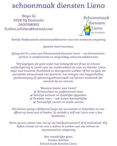 Schoonmaak diensten, Vacatures, Vacatures | Schoonmaak en Facilitaire diensten, Vanaf 10 jaar, Overige vormen