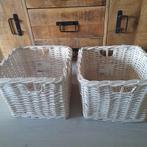 2 Nieuwe Ikea manden kastmanden 30x30x24, Ophalen, Nieuw, Rond, Riet