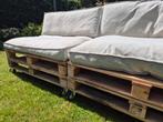 Palletkussens lounge 5 sets, Tuin en Terras, Ophalen, Zo goed als nieuw