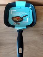 CROFTON MINI GRILL PAN 18/20 cm-TOSTI PANNETJE, Huis en Inrichting, Keuken | Potten en Pannen, Verzenden, Zo goed als nieuw, Rvs