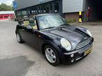 Mini Cooper Cabrio Zwart, Auto's, Mini, Automaat, Beige, Cabriolet, 4 stoelen