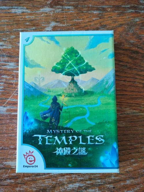 Mystery of the Temples, Hobby en Vrije tijd, Gezelschapsspellen | Bordspellen, Zo goed als nieuw, Een of twee spelers, Drie of vier spelers