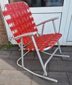 Schommelstoel gratis, Tuin en Terras, Ophalen of Verzenden, Gebruikt, Aluminium, Inklapbaar