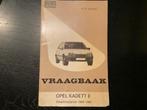 P.H. Olving - vraagbaak Opel Kadett E 1984-1986, Auto diversen, Handleidingen en Instructieboekjes, Ophalen of Verzenden