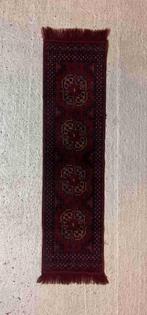 Vintage Perzische loper tapijt rood blauw 137/37, Ophalen of Verzenden
