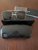 Chanel aviator gold zonnebril 4256 c395/3, Overige merken, Zonnebril, Zwart, Nieuw