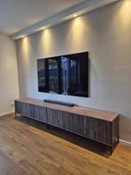Woood Essen Espresso tv meubel 2x 150 cm samen €500,-, Huis en Inrichting, Kasten | Televisiemeubels, Ophalen, 100 tot 150 cm