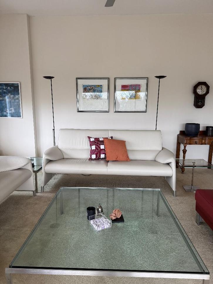 Leolux Felizia bankstel 2 & 2.5 zitter, Huis en Inrichting, Banken | Bankstellen, Zo goed als nieuw, Rechte bank, Driepersoons