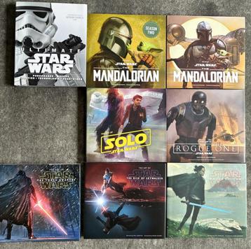 Star Wars boeken, 8 stuks. Art Of Star Wars beschikbaar voor biedingen