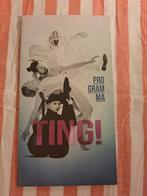 Ting! - programmaboekje, Verzamelen, Overige Verzamelen, Ophalen of Verzenden, Zo goed als nieuw