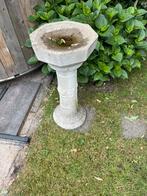Te koop betonnen drinkbak voor vogels, Tuin en Terras, Waterpartijen en Fonteinen, Ophalen, Zo goed als nieuw, Beton