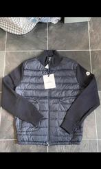 Moncler Wool-Padded Cardigan, Kleding | Heren, Jassen | Zomer, Moncler, Maat 48/50 (M), Zwart, Nieuw