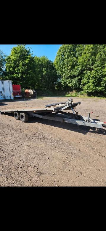 Anssems kantelbare autoambulance aanhanger beschikbaar voor biedingen