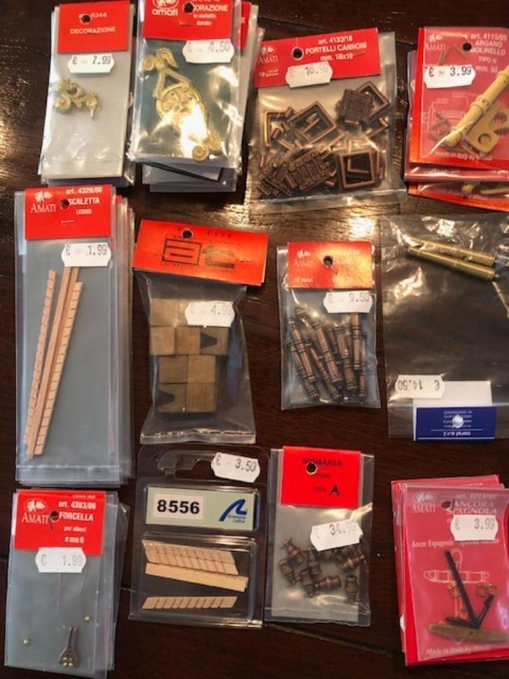 Beslag delen voor historische zeilschepen modelbouw, Hobby en Vrije tijd, Modelbouw | Boten en Schepen, Nieuw, Overige merken