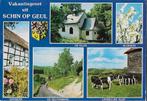 L4 ansichtkaart vakantiegroet uit schin op geul limburg, Ophalen of Verzenden, 1980 tot heden, Ongelopen, Limburg