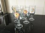 Grolsch vintage bierglazen, complete set van 6, Grolsch, Glas of Glazen, Ophalen of Verzenden, Zo goed als nieuw