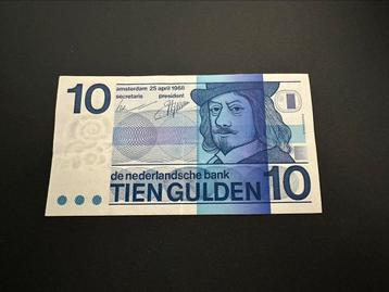 10 gulden biljet uit 1968 Frans Hals beschikbaar voor biedingen