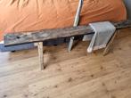 Bijzetbank, Ophalen, Minder dan 50 cm, 125 cm of meer, Brocante, landelijk