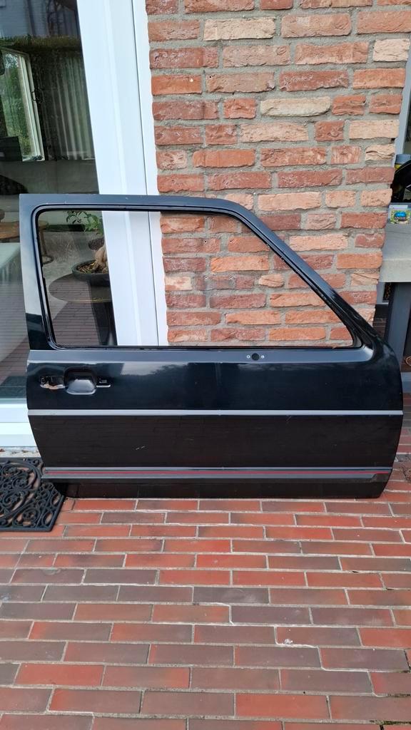 Golf 2 mk2 rechter passagier portier deur schadevrij zwart, Auto-onderdelen, Carrosserie en Plaatwerk, Deur, Voor, Ophalen
